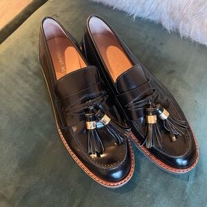 Stuart Weitzman Sz 8.5 Manila in Black Loafers